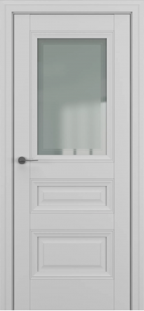 Ампир ДО Baguette B3 Сатинато с рамкой Матовый серый