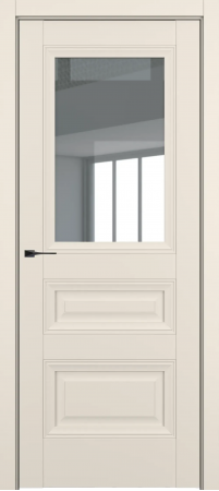 Ампир ДО Baguette B3 стекло прозрачное Матовый крем