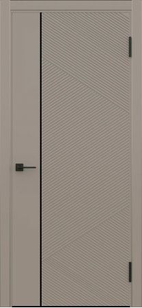 PM 6 ДГ Крим ABS черная с 2-х сторон молдинг Черный