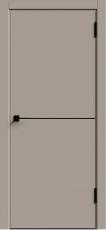 KM 1 ДГ Крим ABS черная с 4-х сторон молдинг Черный