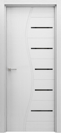 Волна ПО стекло черное Белый