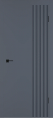 Linea VR2 ДГ Графит эмаль Молдинг Черный