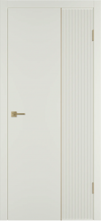 Linea VR2 ДГ Магнолия эмаль Молдинг Золото