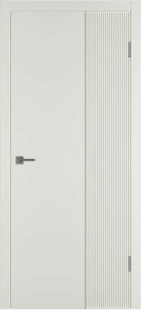 Linea VR2 ДГ Магнолия эмаль Молдинг Серебро