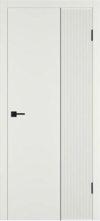 Linea VR2 ДГ Мокко эмаль Молдинг Черный