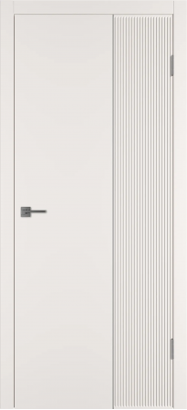 Linea VR2 ДГ Слоновая кость эмаль Молдинг Серебро