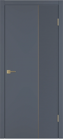 Linea HR2 ДГ Графит эмаль Молдинг Золото