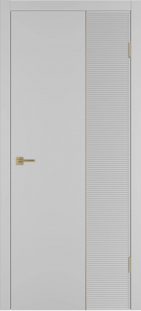 Linea HR2 ДГ Серебро эмаль Молдинг Золото