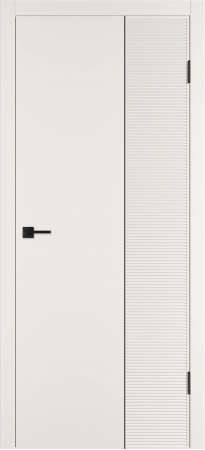 Linea HR2 ДГ Слоновая кость эмаль Молдинг Черный