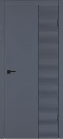 Linea HR2 ДГ Графит эмаль Молдинг Черный