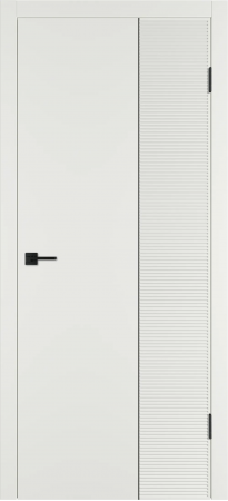 Linea HR2 ДГ Мокко эмаль Молдинг Черный