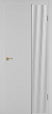 Linea DR2 ДГ Серебро эмаль Молдинг Золото