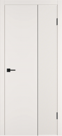 Linea DR2 ДГ Слоновая кость эмаль Молдинг Черный