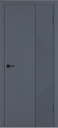 Linea ART2 ДГ Графит эмаль Молдинг Черный