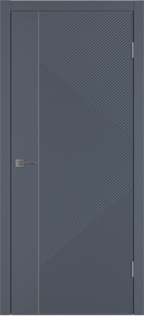 Linea ART1 ДГ Графит эмаль Молдинг Серебро