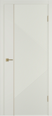 Linea ART1 ДГ Магнолия эмаль Молдинг Золото