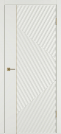 Linea ART1 ДГ Мокко эмаль Молдинг Золото