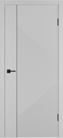 Linea ART1 ДГ Серебро эмаль Молдинг Черный