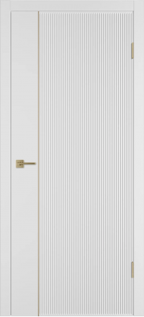 Linea VR1 ДГ Белая эмаль Молдинг Золото