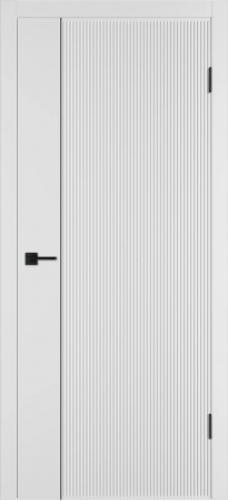 Linea VR1 ДГ Белая эмаль Молдинг Черный