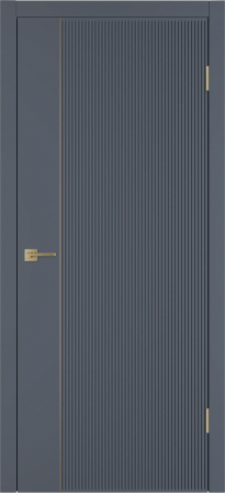 Linea VR1 ДГ Графит эмаль Молдинг Золото