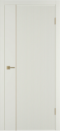 Linea VR1 ДГ Магнолия эмаль Молдинг Золото