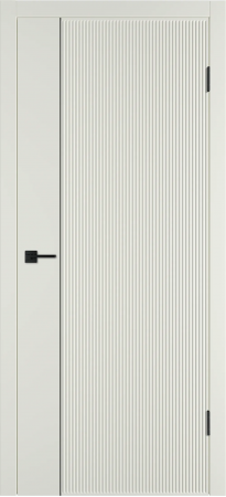 Linea VR1 ДГ Магнолия эмаль Молдинг Черный