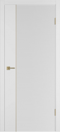 Linea HR1 ДГ Белая эмаль Молдинг Золото