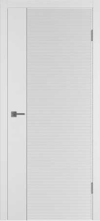 Linea HR1 ДГ Белая эмаль Молдинг Серебро