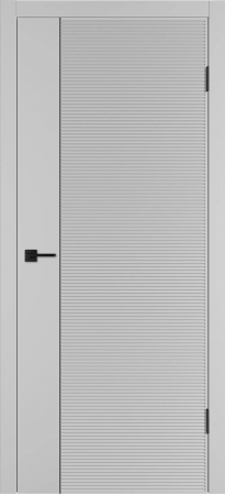 Linea HR1 ДГ Серебро эмаль Молдинг Черный