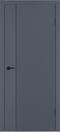 Linea DR1 ДГ Графит эмаль Молдинг Черный