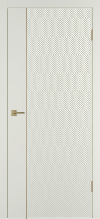 Linea DR1 ДГ Магнолия эмаль Молдинг Золото