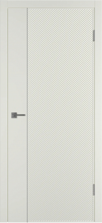 Linea DR1 ДГ Магнолия эмаль Молдинг Серебро