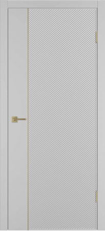 Linea DR1 ДГ Серебро эмаль Молдинг Золото