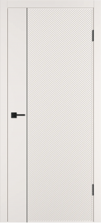 Linea DR1 ДГ Слоновая кость эмаль Молдинг Черный