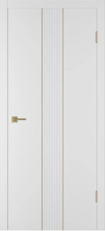 Integra 65 ДГ Белая эмаль Молдинг Золото