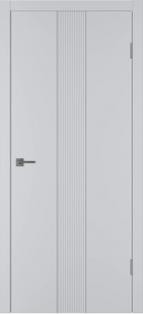 Integra 65 ДГ Светло-серая эмаль Молдинг Серебро