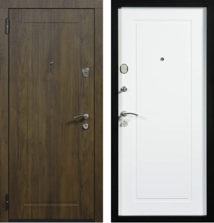 Ален ЮП-1 Орех тёмный - ЮП-1 ZB Белый