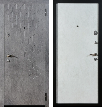 Марбург ЮП-8 Верона графит - ЮП-13 Верона бьянко