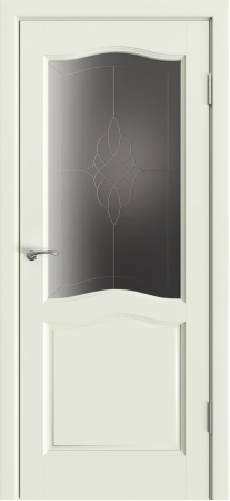 Лео м. ДО графит с фрезеровкой Белый (65)