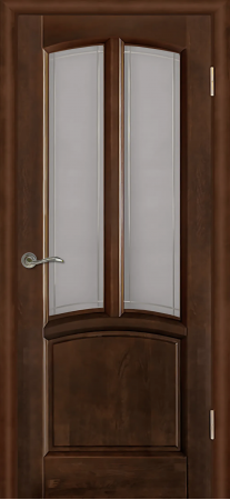 Виола ДО графит с гравировкой Античный орех