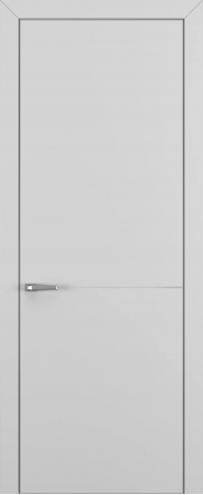 Квалитет К10 Матовый серый ALU Серая с 4-х молдинг серебро (Mh)