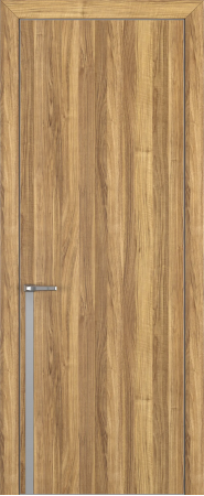 Квалитет К21 Орех грецкий ALU Серая с 4-х молдинг серебро (Mh)