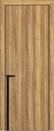 Квалитет К21 Орех грецкий ALU Черная с 4-х молдинг черный (Mb)