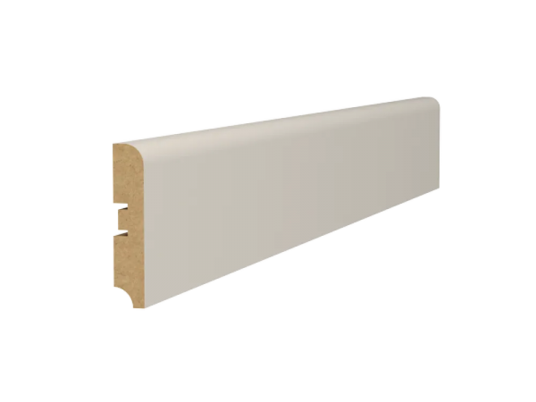 Плинтус Baguette 16*80*2050 ПРЯМОЙ Матовый крем