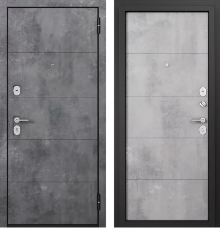 F3 FAMILY ECO PP E-194 Бетон тёмный - Е-194 Бетон серый