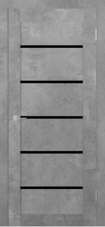 ST8 ДО черный лак Бетон светлый