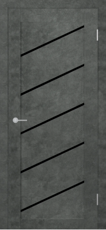 ST7 ДО черный лак Бетон темный