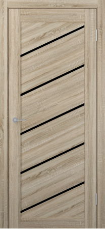 ST7 ДО черный лак Сонома дуб