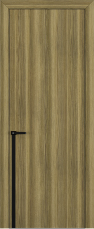 Квалитет К21 Дуб серый ALU Черная с 4-х молдинг черный (Mb)